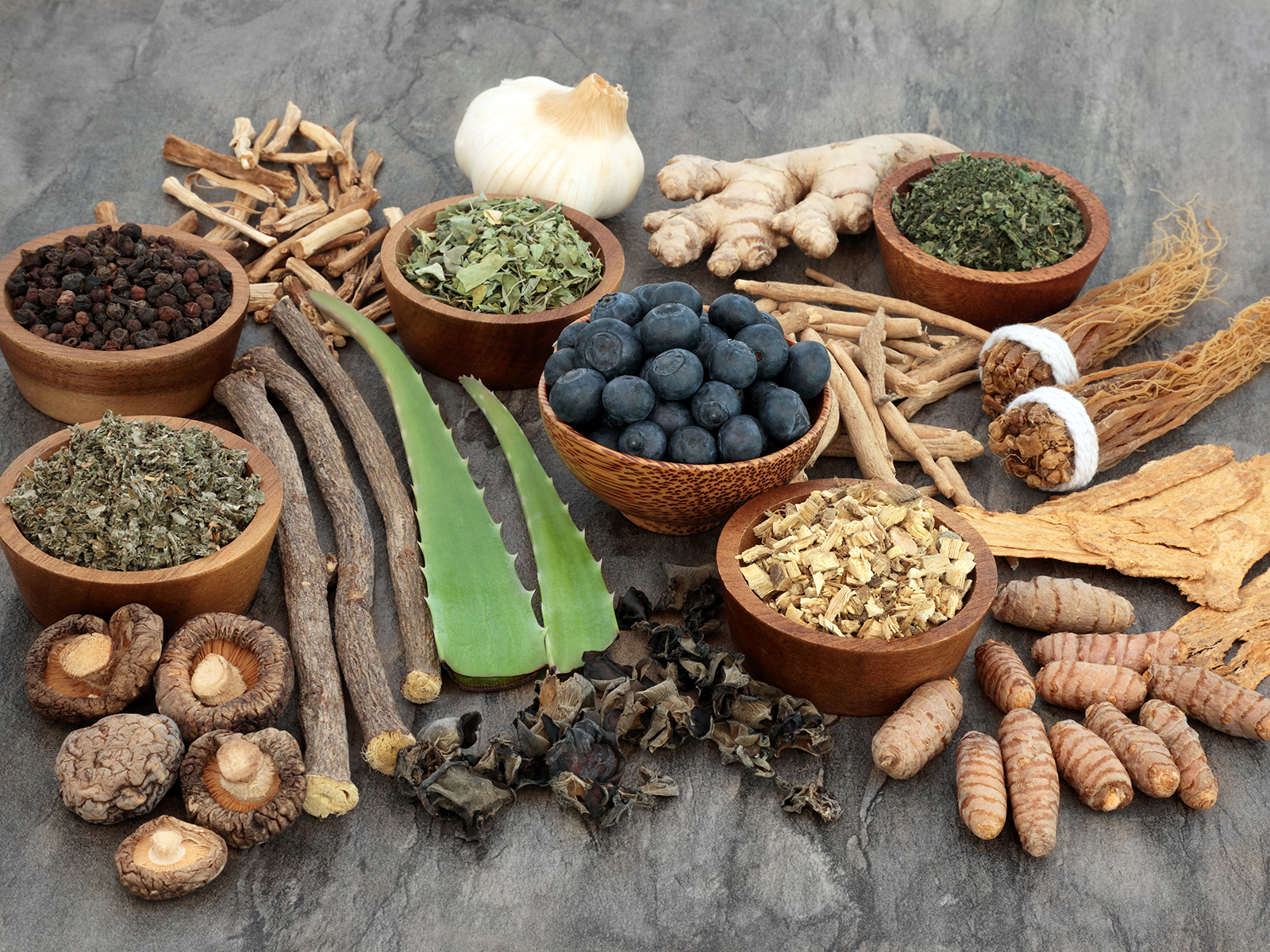 "Adaptogens for Stress Relief": A look into herbal supplements that help the body resist stressors.